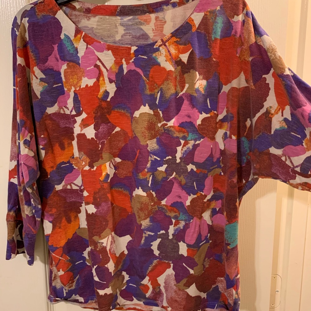 Coldwater Creek dolman sleeve blouse